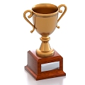 Trophy Memorial Cup 3d model