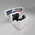 Amusement Driving Simulator Equipment Featuring Steering Wheel Seat And Curved Screens With Realistic Racing Scenes
