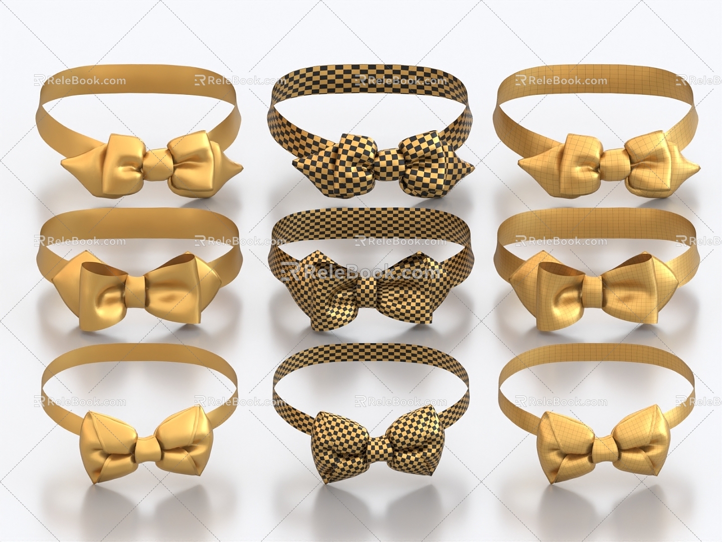 Bow Tie Bow Tie Clothing Accessories Decoration 3d model