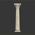 Columns Stone Columns Stone Columns Old Columns Roman Columns Roman Columns Classical Columns Greek Columns 3d model