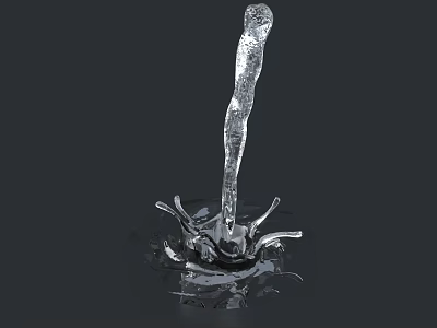 Water Liquid Fluid Water Water Water Drops Water Drops Water Flowers Water Stain Water Stain Water Spray Water Surface 3d model