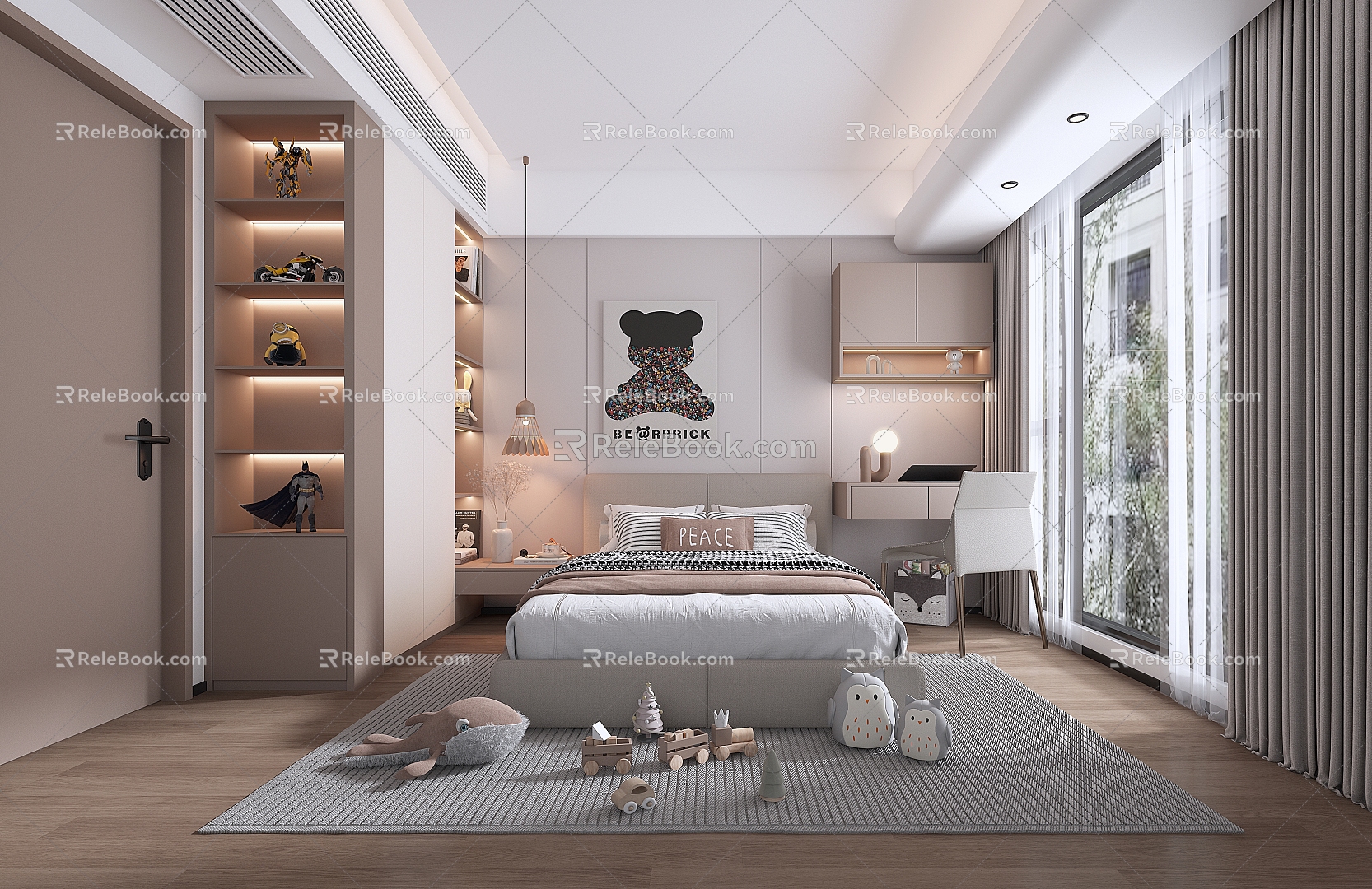 Children's room 3d model