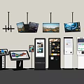 Modern self-service machine 3d model