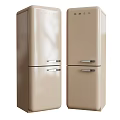 Simple refrigerator 3d model
