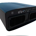 Projector Monitoring JVC Black Professional Projector With High Performance Lens And Cooling Vents