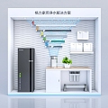 Water Purifier Display Water Purification Device Display Props Home Appliances Display Home Appliances Display Window Gree Electric Appliances Net Celebrator Space Net Celebrator Window 3d model