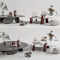 Modern coffee table 3d model