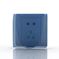 Modern Blue Electrical Power Outlet For Household Daily Use Appliances