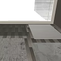 Square Rugs With Diverse Patterns Placed On Wooden Floor In Neutral Tones