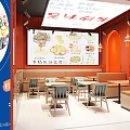 Changsha Xiangyu White Restaurant Interior Featuring Creative Gourmet Prince Stinky Tofu And Seating