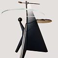 Modern Glass Top Coffee Table with Stylish Black Metal Frame Design