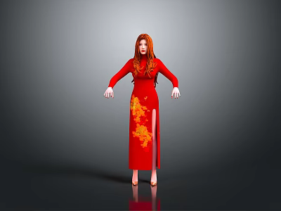 Woman Female Beauty Female Youth Girl Female Character Girl Realistic Woman 3d model