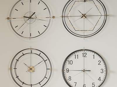 Wall clock model