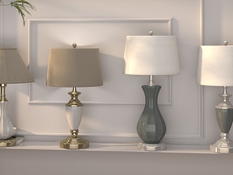 Table lamp 3d model