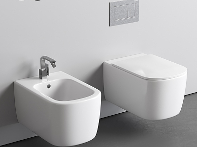 Modern toilet bowl wash basin model