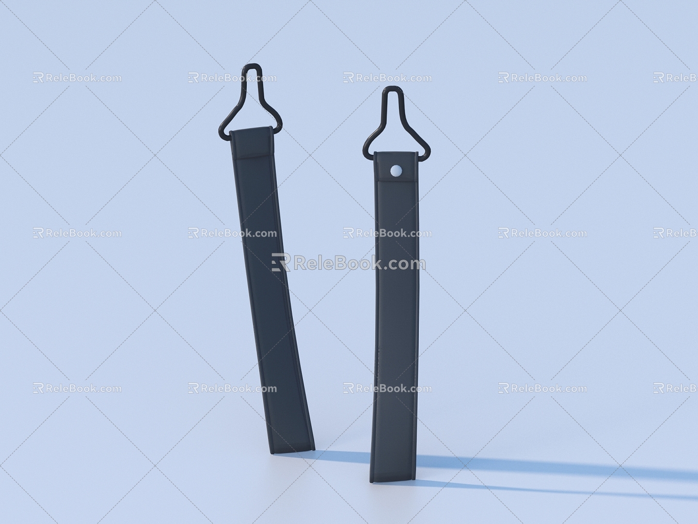 Belt Leather Hardware Parts 3d model