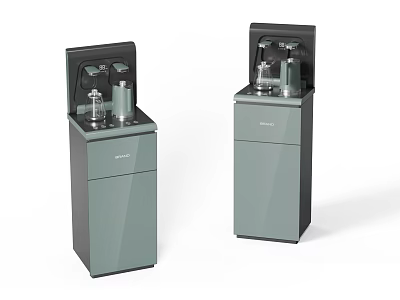 Modern Floor Standing Water Dispensers With Sleek Cabinet Design For Home Use 3d model