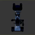 Durable Household Binocular Microscope for Home Use with Blue Stable Base and Stage