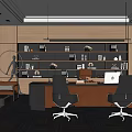 The Modern Office 3d model