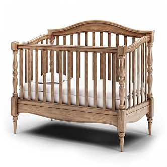 Crib 3d model