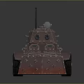 Armored Military Vehicle With Dual Machine Guns And Roof Searchlight Design