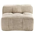 Casual Single Sofa Lazy Sofa 3d model