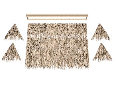 Thatch roof model