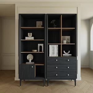Modern bookcase 3d model