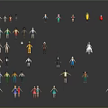 Modern Game Character Game Character 3d model