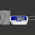 Omron Digital Blood Pressure Monitor Medical Device With Cuff And LCD