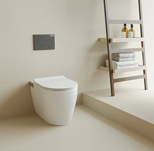 Intelligent toilet 3d model