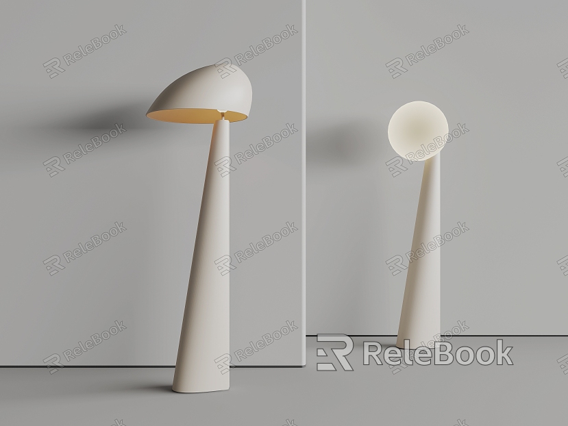 Modern minimalist floor lamp combination model