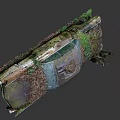 Abandoned car 3d model