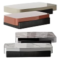 Modern Coffee Table Designs With Marble Wooden And Lacquered Finishes In Neutral Pink Black Tones