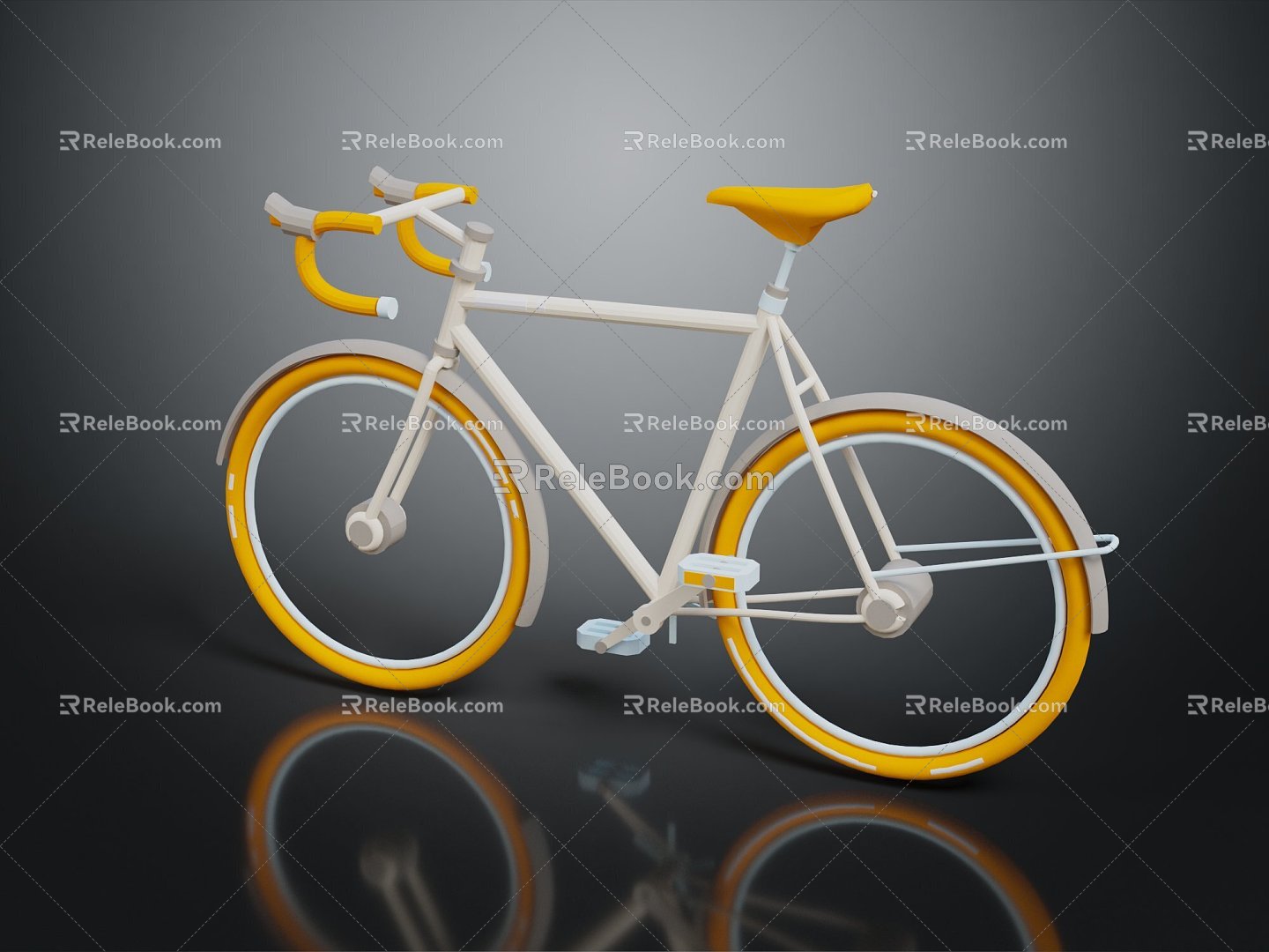 Modern Bike Cross Country Bike Sport Bike Race Bike 3d model