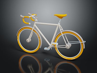 Modern Bike Cross Country Bike Sport Bike Race Bike 3d model