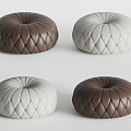 Idea Modern Sofa Stool Fabric Sofa Stool Leather Sofa Stool 3d model