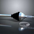 Automotive CV Joint Assembly With Drive Shaft Rubber Boot And Seal Ring