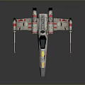 Futuristic Sci Fi Spaceship With Multiple Engines And Sleek Wings Design 3d model