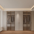 Modern wardrobe 3d model