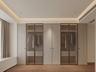 Modern wardrobe 3d model