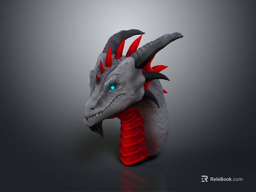 Dragon Head Dragon Fantasy Creature Mythological Creature Reptile Mythological Animal Fantasy Animal Fantasy Creature Fantasy Monastery Cartoon Monastery texture