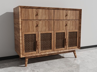 Bucket Cabinet Storage Cabinet Storage Cabinet Side Cabinet 3d model