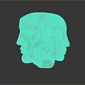 Head Character Portrait Head Various Heads Various Heads Head Carving Head Carving Portrait Face Carving 3d model