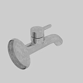 Modern Stainless Steel Wall Mounted Single Handle Faucet With Sleek Design