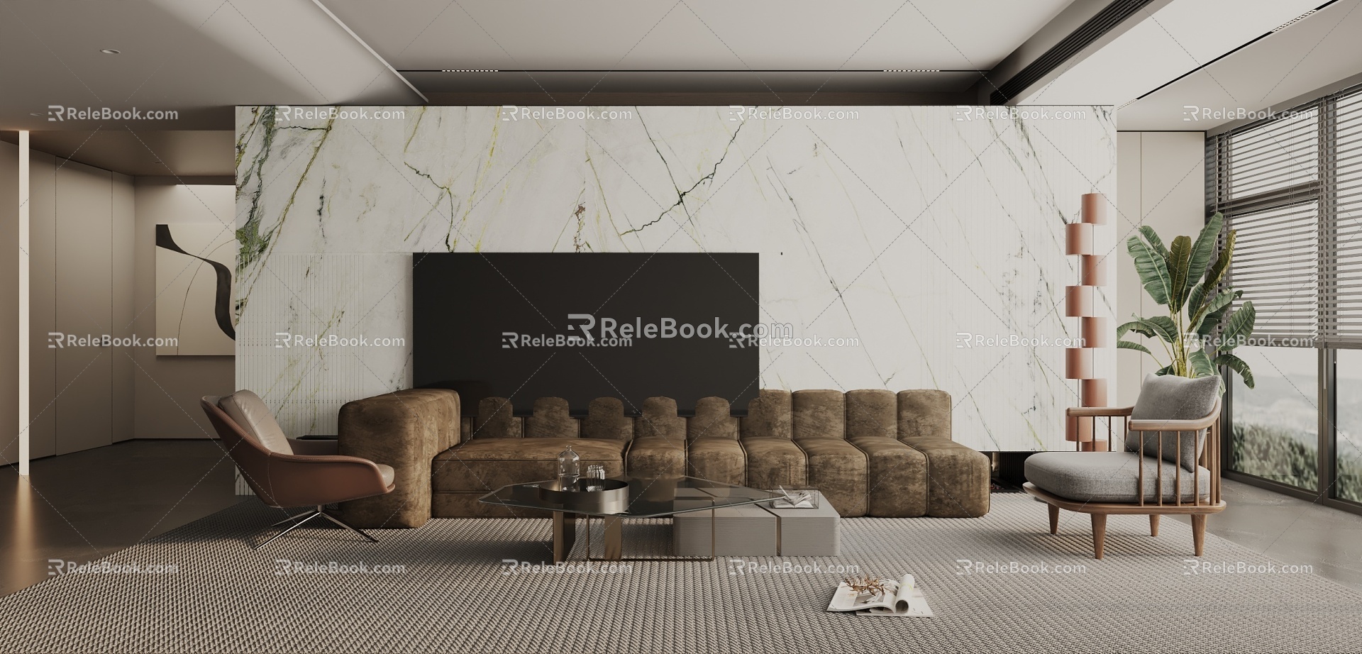 Living room 3d model