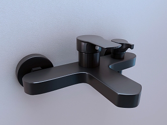 Modern faucet bathroom faucet 3d model