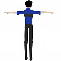 Cartoon Boy Man Cartoon Animation Movie Game Animation Secondary Student 3d model