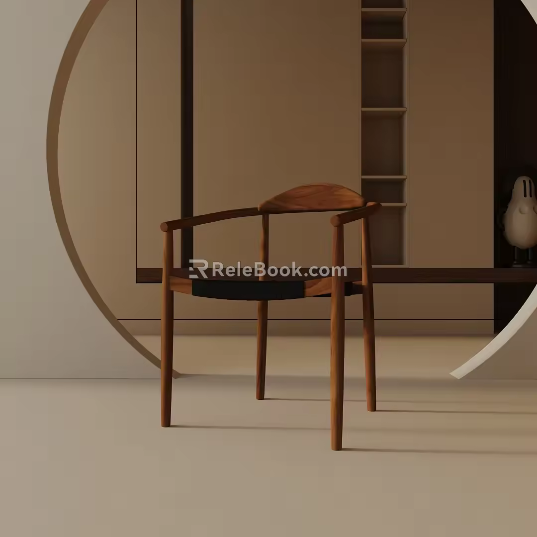 Modern table lamp 3d model