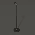 Computer Microphone with Adjustable Stand for Recording and Streaming Use 3d model